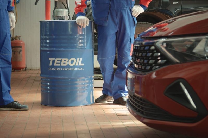 Teboil представил сервисную линейку масел Diamond Professional для СТО