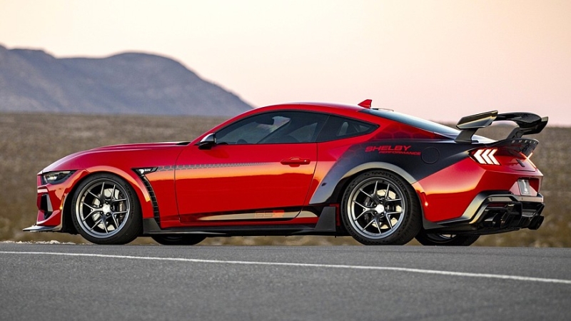 Трековый толстяк: представлен Shelby Super Snake-R на базе Ford Mustang Dark Horse