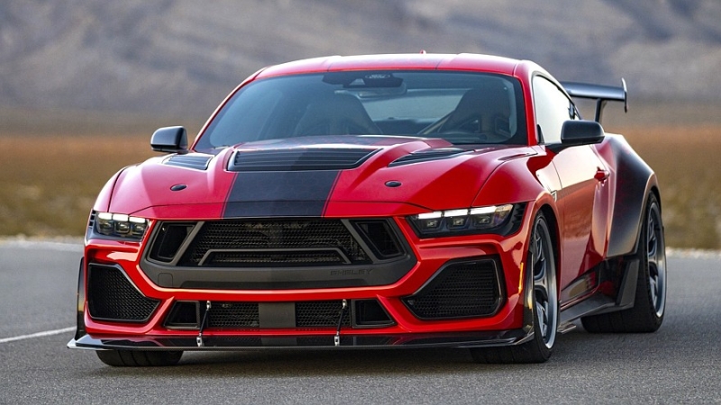 Трековый толстяк: представлен Shelby Super Snake-R на базе Ford Mustang Dark Horse