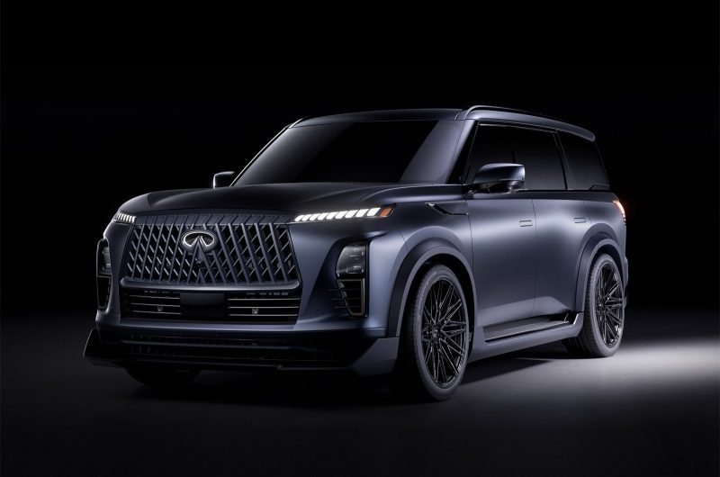 Внедорожник Infiniti QX80 «оброс» парой концептов с приставками Track и Terrain