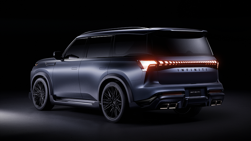 Внедорожник Infiniti QX80 «оброс» парой концептов с приставками Track и Terrain