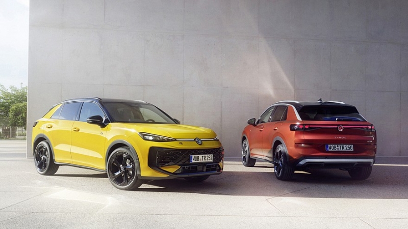 Volkswagen рассекретил кроссовер T-Roc нового поколения, цена известна