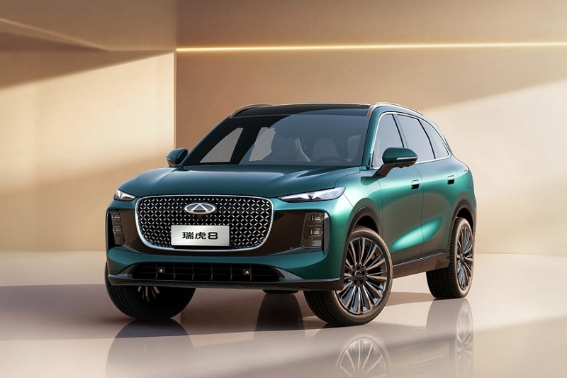 Chery Tiggo 8 нового поколения предложат с двумя вариантами дизайна