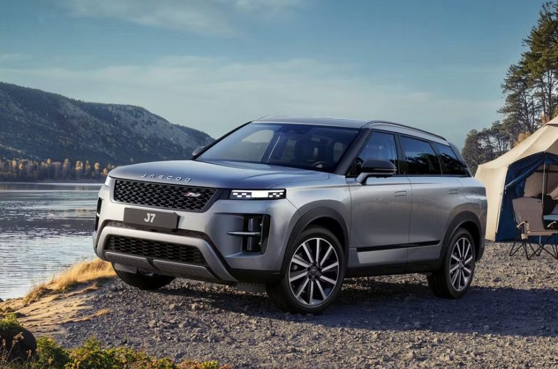 Jaecoo J7 с дизайном в стиле Range Rover Evoque и новым мотором: цены в России
