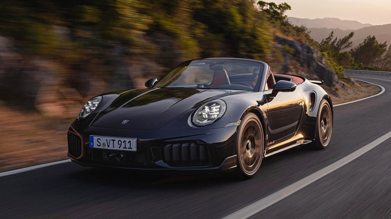 Обновлённый Porsche 911 Turbo S: гибридные 711 л.с., масса 1740 кг и 2,5 с до «сотни»