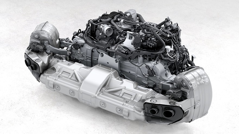 Обновлённый Porsche 911 Turbo S: гибридные 711 л.с., масса 1740 кг и 2,5 с до «сотни»