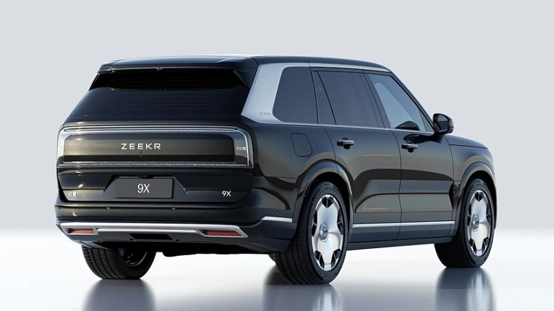 Роскошный гибридный кроссовер Zeekr 9X вышел на рынок: 1400 л.с. и 3,1 с до «сотни»
