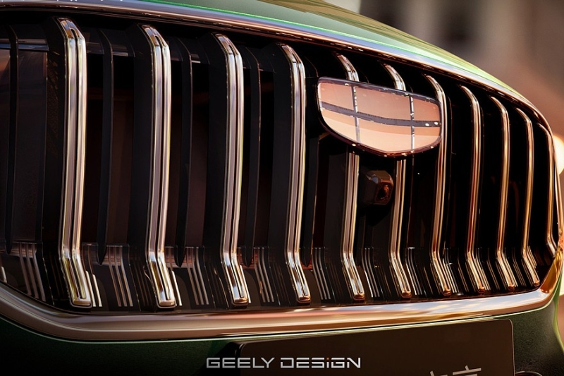 Седан Geely Emgrand нового поколения показался на полноценных фирменных фото