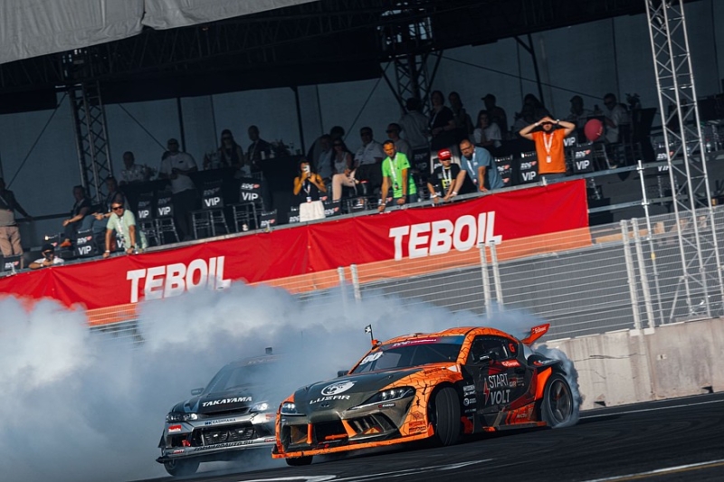 Все звёзды Российской Дрифт Серии на Кубке России по дрифту в Ростове-на-Дону