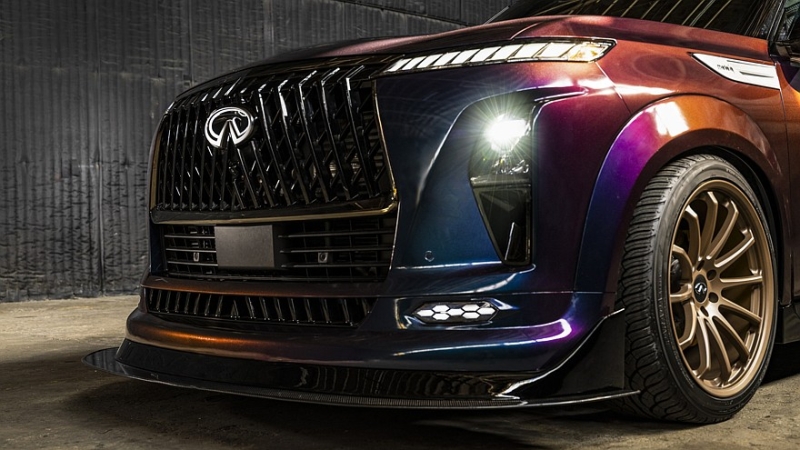 Infiniti QX80 R-Spec получил от Nissan GT-R Nismo бутурбомотор V6 с отдачей более 1000 л.с.