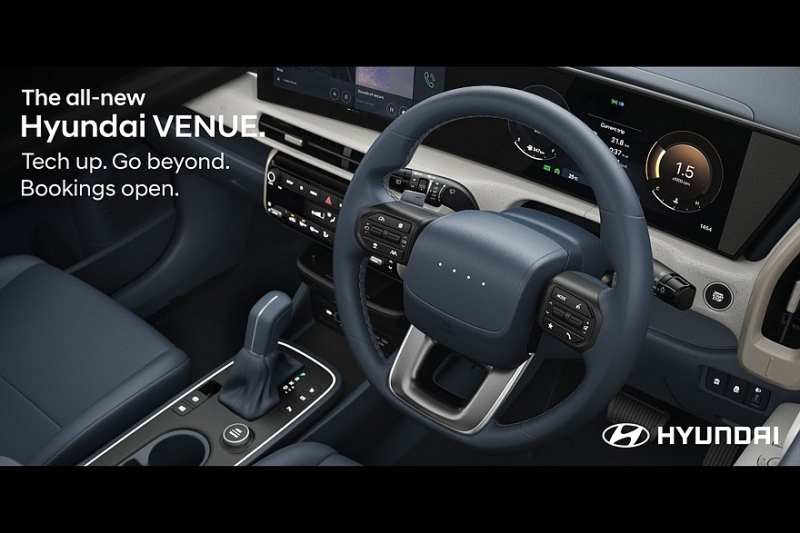 Кроссовер Hyundai Venue сменил поколение: брутальнее и богаче, всё так же бензин или дизель