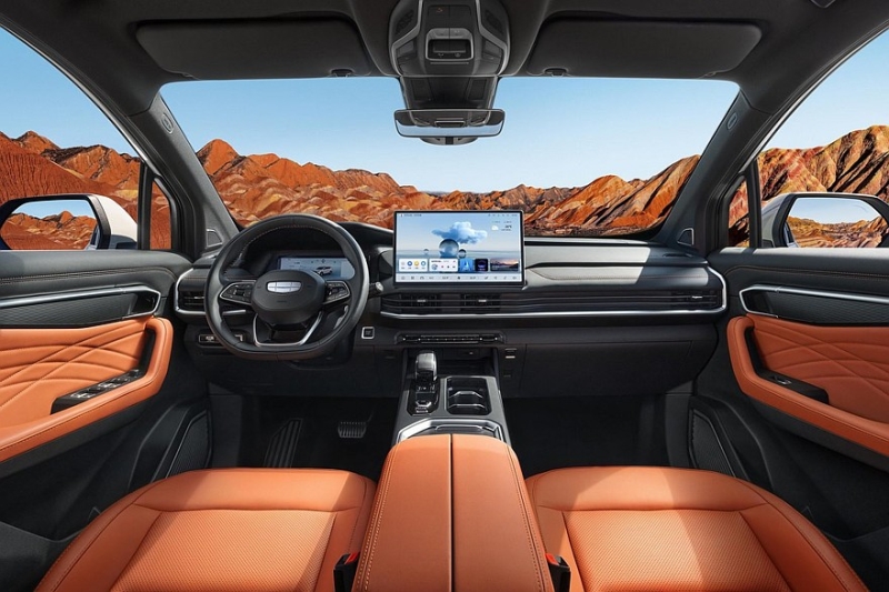 Обновлённый Geely Okavango приготовился к премьере: кроссовер объявлен следующим поколением