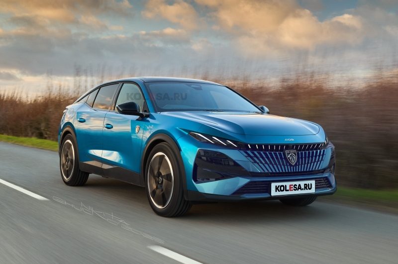 Обновлённый Peugeot 408: первые изображения