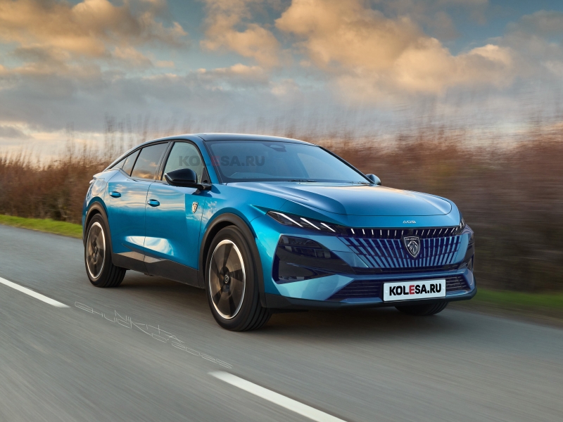 Обновлённый Peugeot 408: первые изображения