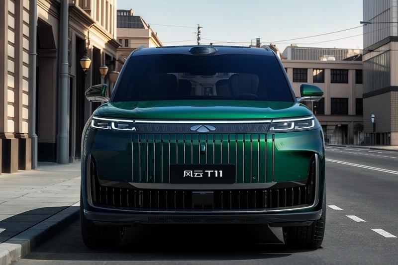 Представлен роскошный кроссовер Chery Fulwin T11. В России он появится под другим брендом