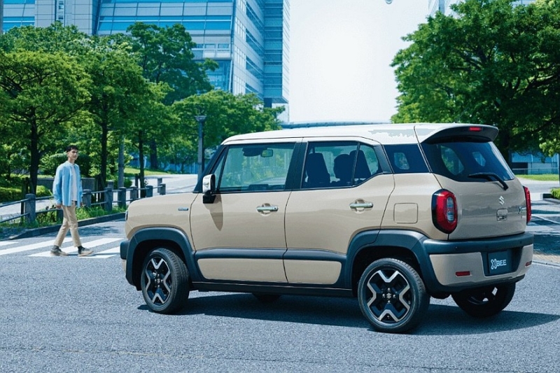 Рестайлинг принёс кроссоверу Suzuki Xbee новую технику