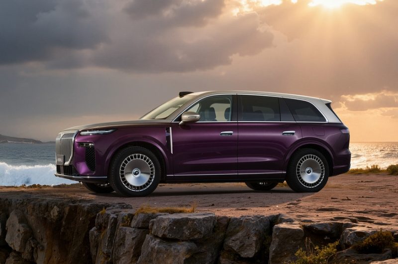 Роскошный кроссовер Voyah Taishan: новые фото, включая первые кадры с салоном