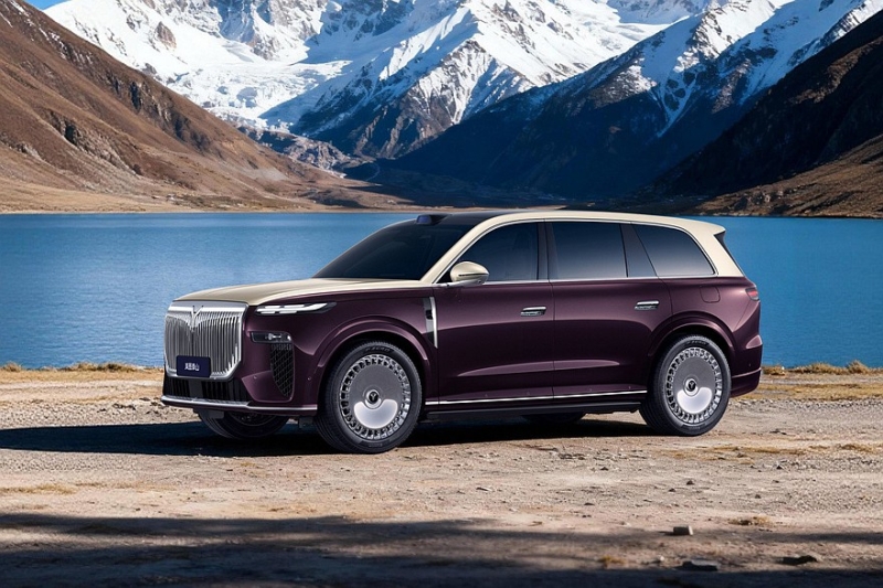 Роскошный кроссовер Voyah Taishan: новые фото, включая первые кадры с салоном