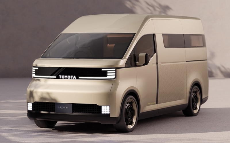 Toyota показала в Токио предвестника вэна HiAce нового поколения