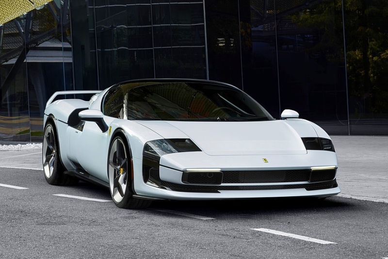 Уникальный суперкар Ferrari SC40: дизайн в духе Ferrari F40 и техника от Ferrari 296 GTB