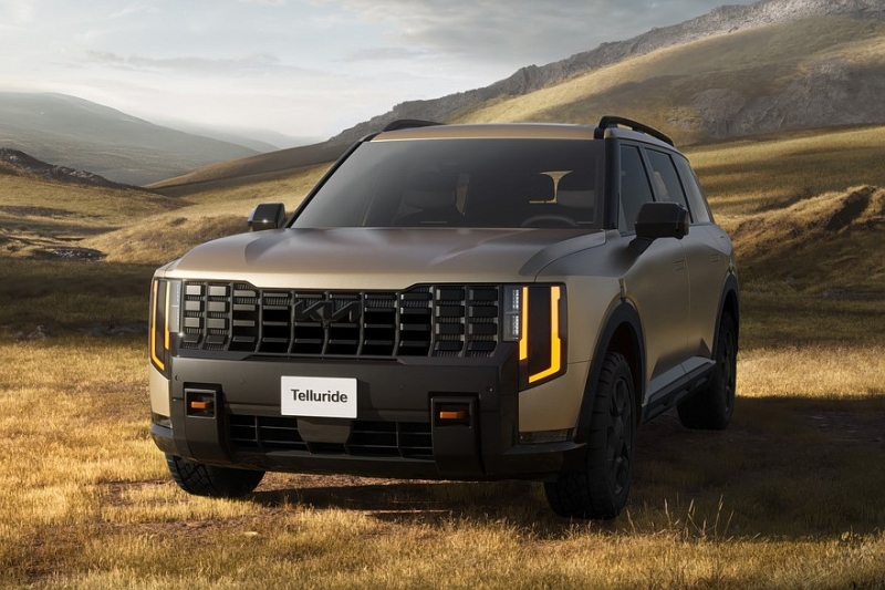 Большой кроссовер Kia Telluride нового поколения: дизайн полностью раскрыт