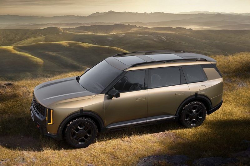 Большой кроссовер Kia Telluride нового поколения: дизайн полностью раскрыт