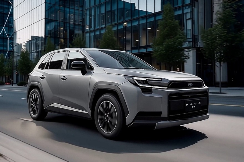 Ещё один новый Toyota RAV4: более крупный планшет и чисто бензиновая версия