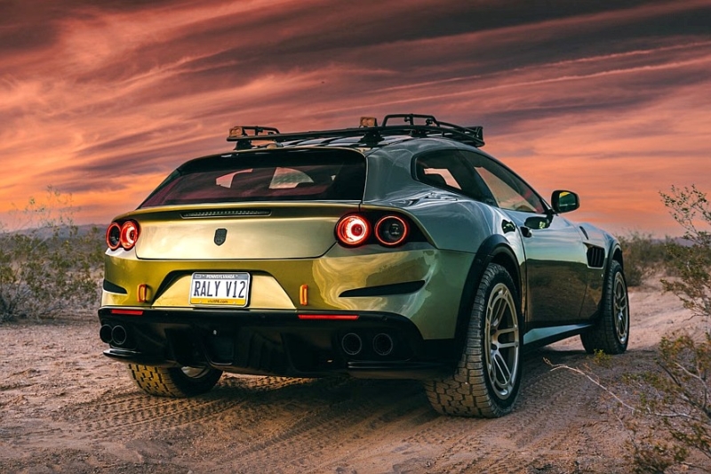 GlasWerks DMV Elevato: кроссовер-рестомод на базе шутинг-брейка Ferrari GTC4Lusso