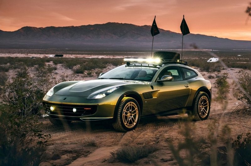 GlasWerks DMV Elevato: кроссовер-рестомод на базе шутинг-брейка Ferrari GTC4Lusso