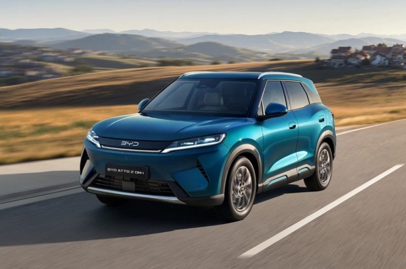 Кроссовер BYD Atto 2 для Европы получил новую начинку