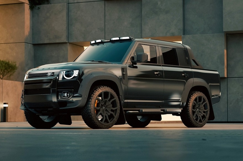 Land Rover Defender стал пикапом стараниями Heritage Customs и Urban Automotive