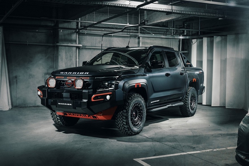 Новый пикап Nissan Navara на базе Mitsubishi L200: топовый дизель и только полный привод