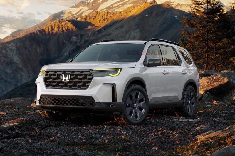 Обновлённый Honda Pilot: первые изображения