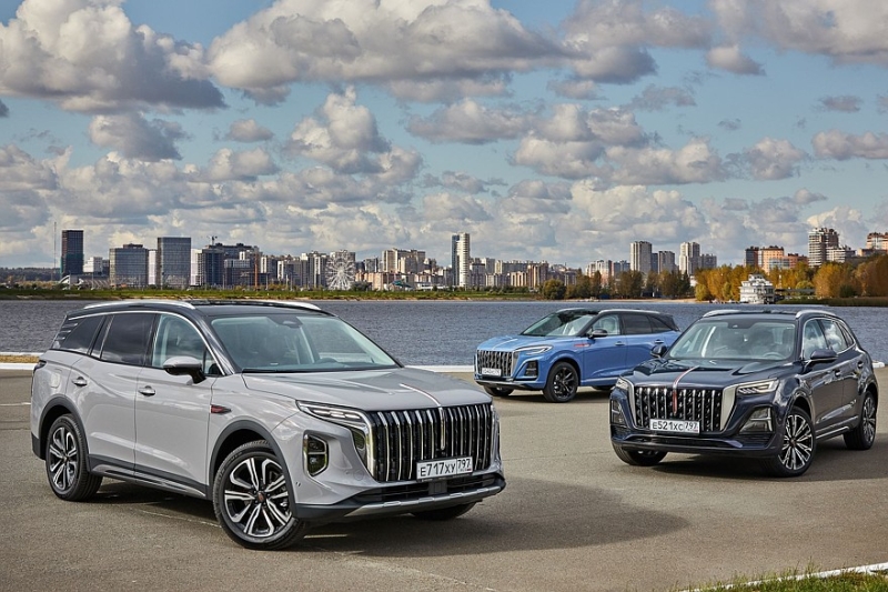 Результаты продаж автомобилей Hongqi в России в октябре