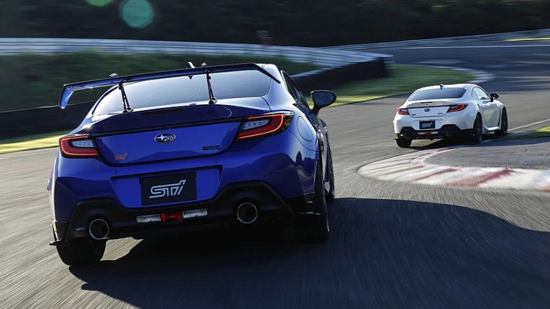 Спорткар Subaru BRZ обзавёлся гоночной спецверсией STI Sport Type RA