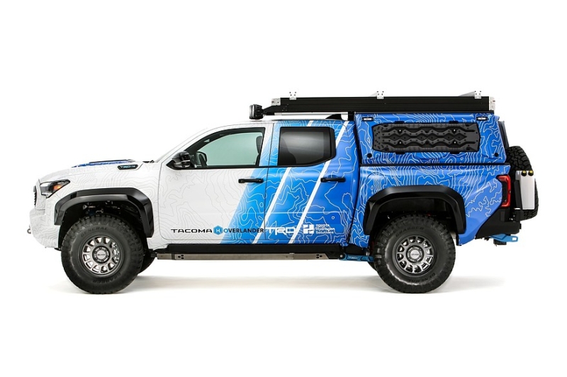 Водородный монстр Toyota Tacoma H2-Overlander: 555 л.с. и чистая вода для душа