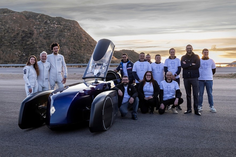 Чудаковатый Renault Filante Record 2025 установил обещанный рекорд эффективности