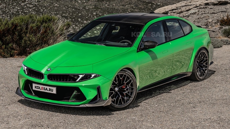 Электрическая BMW M3: новые изображения