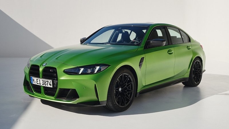 Электрическая BMW M3: новые изображения