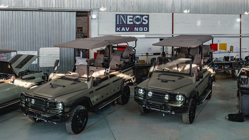 Ineos Grenadier Game Viewer готов к путешествию по саванне
