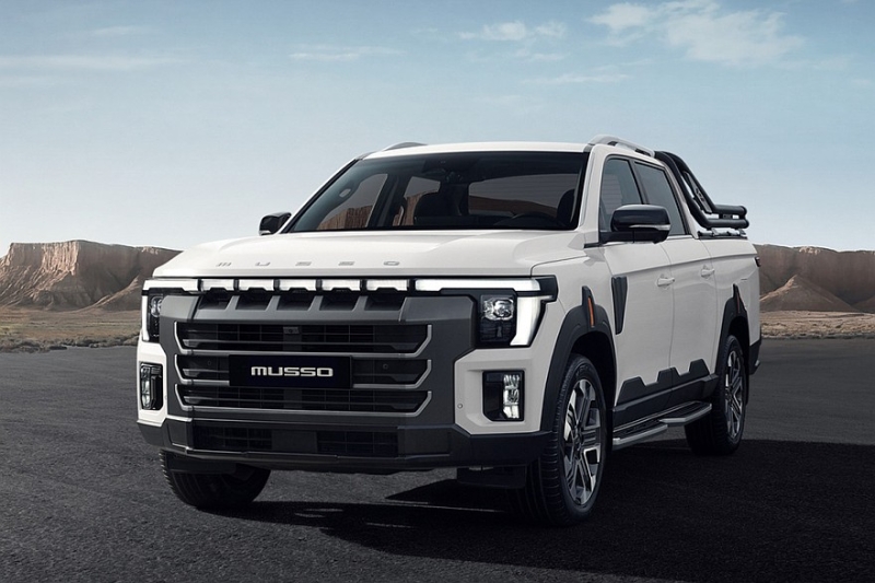 Новый пикап KGM Musso от бывшего SsangYong: официальные изображения