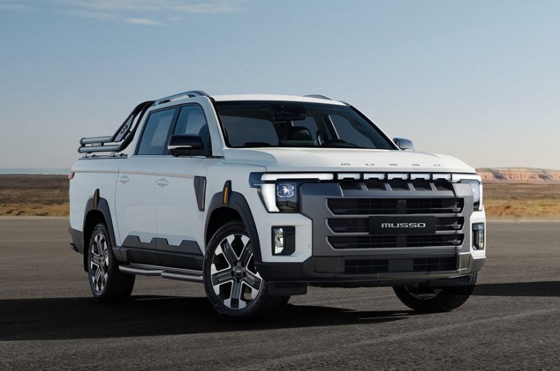 Новый пикап KGM Musso от бывшего SsangYong: официальные изображения