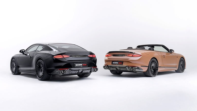 Первые Bentley от Brabus: форсированный V8, много карбона и полностью перешитый салон