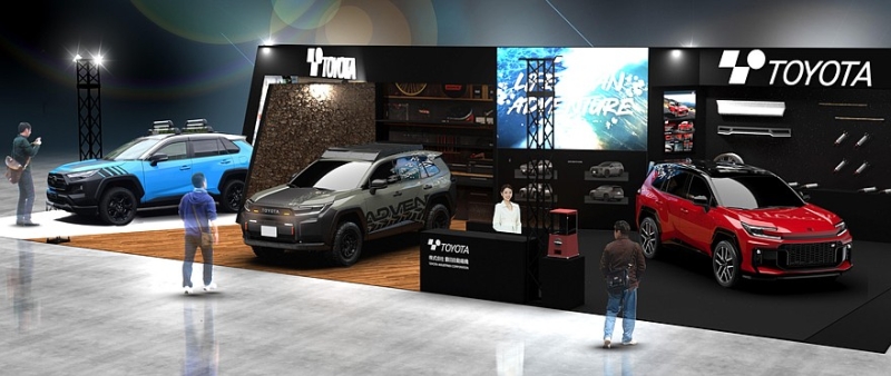 Toyota готовит для автосалона в Токио три концепта на базе кроссовера RAV4