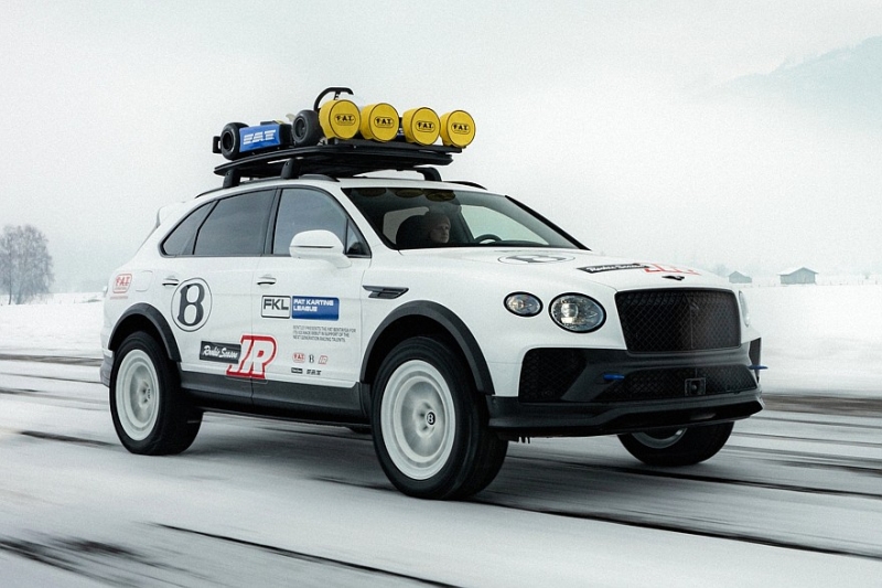 Bentley пробует грязь: представлен прототип Bentayga X для любителей бездорожья