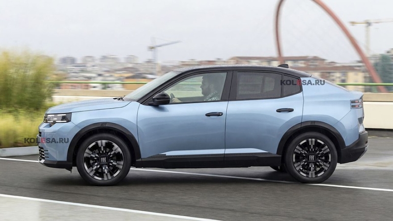Fiat готовит кросс-купе Panda Fastback: новые изображения