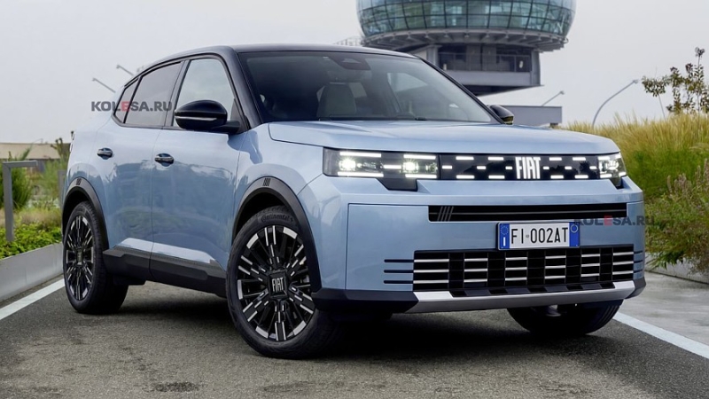 Fiat готовит кросс-купе Panda Fastback: новые изображения