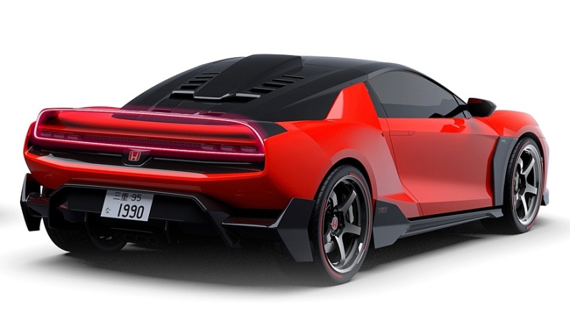 Honda NSX Tribute: мелкосерийная «пруля» в стиле JDM от кузовного ателье Italdesign