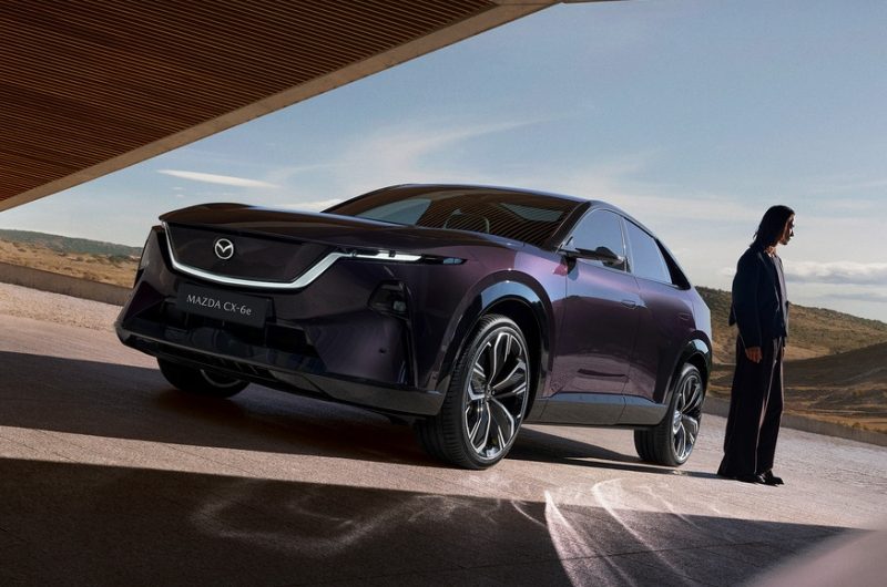 Кроссовер Mazda CX-6e на платформе Changan: официальная премьера