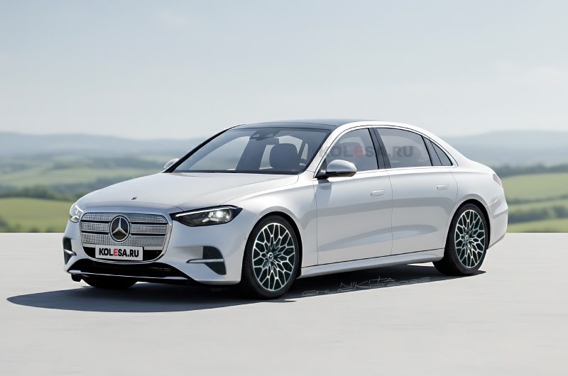 Новый электрический Mercedes-Benz E-класса: первые изображения